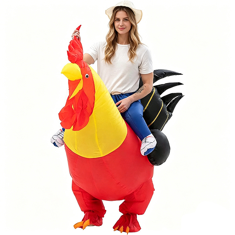 Dolls - Disfraces hinchables de gallo divertidos para