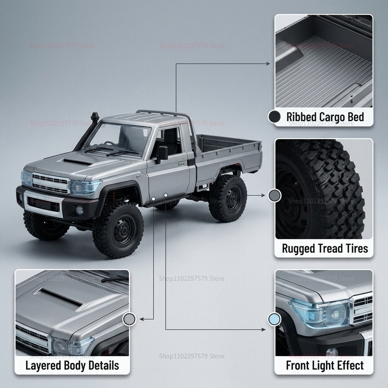 MN82 Camioneta Todoterreno 4WD - Rc Drift Car 1 24 Scale 4Wd reseña y precio