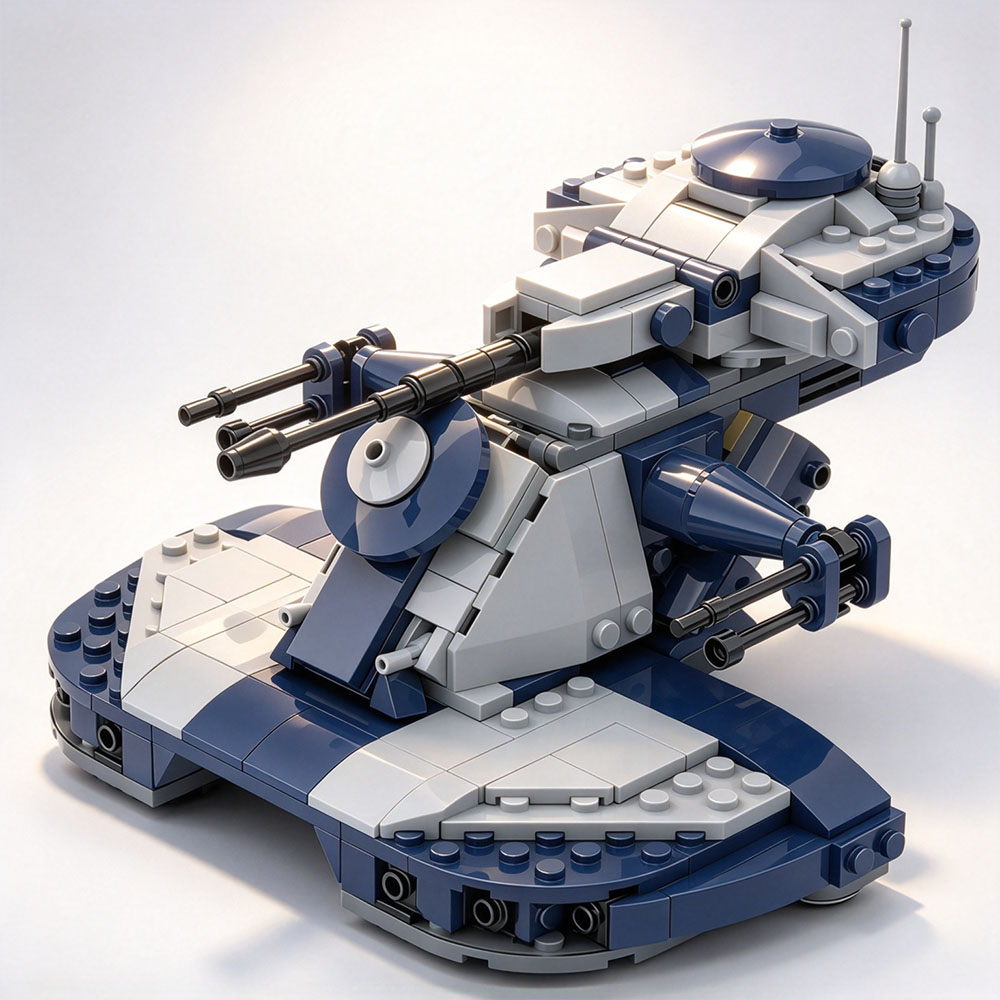 Accesorios de la película Star - Lego Compatible Military Tank reseña y precio