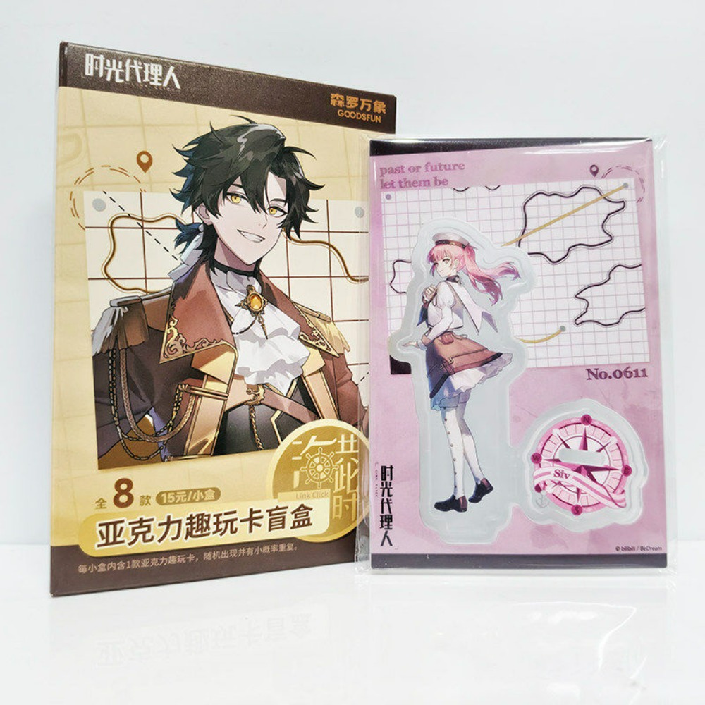 Link Click, tarjeta acrílica d - Anime Action Figure Blind Box reseña y precio
