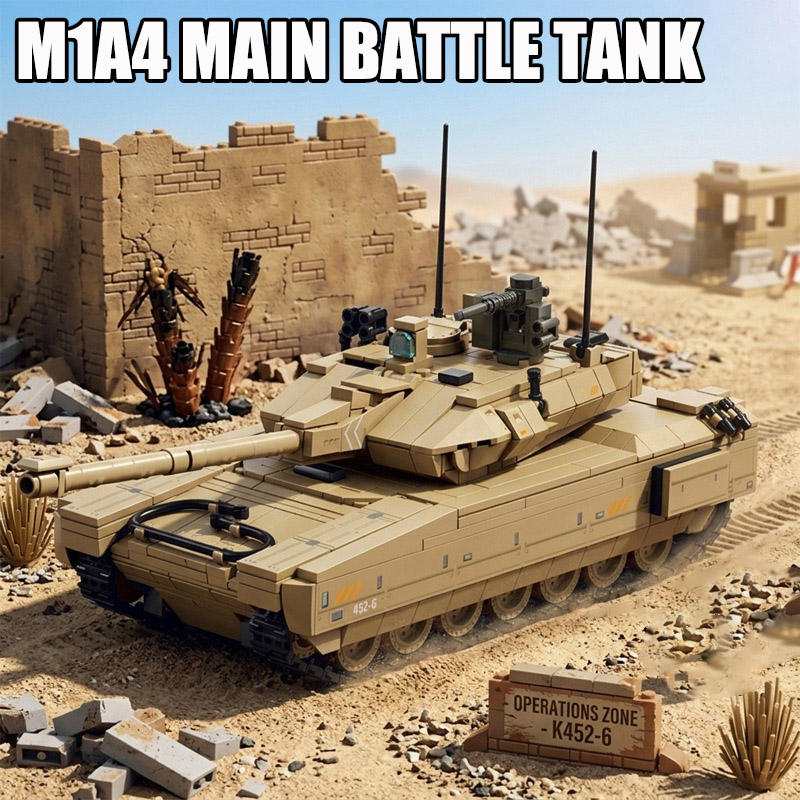 Bloques de Construcción del Ta - Lego Compatible Military Tank reseña y precio