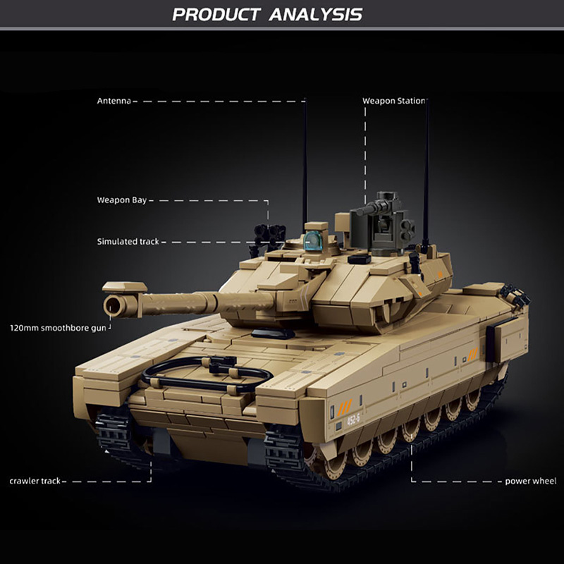 Bloques de Construcción del Ta - Lego Compatible Military Tank reseña y precio