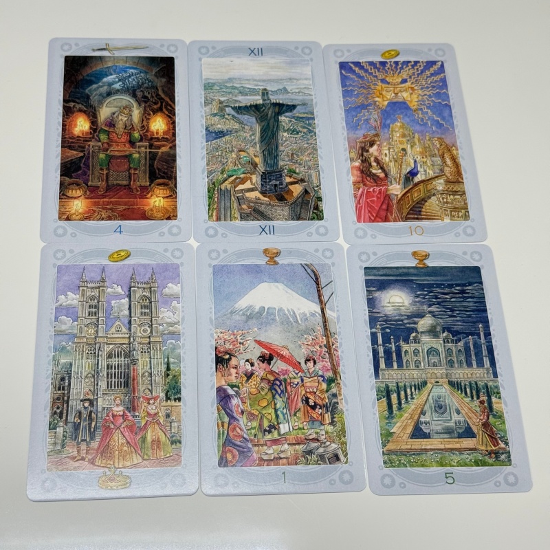TARO СВЯЩЕННЫХ МЕСТ Versión ru - Tarot Cards Deck With Guidebook reseña y precio
