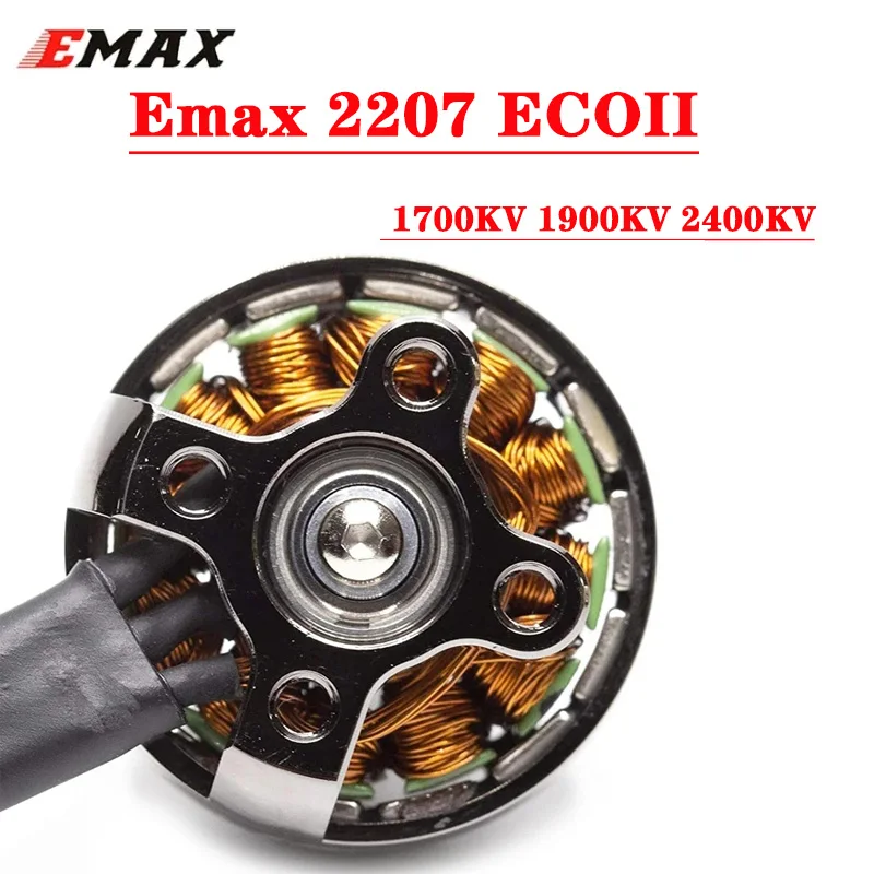 Motor EMAX ECO II Serie ECOII  - Fpv Brushless Rc Drone 4K reseña y precio