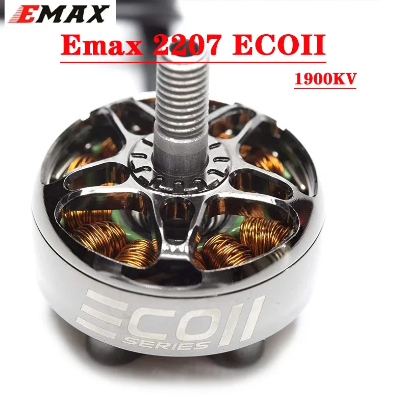 Motor EMAX ECO II Serie ECOII  - Fpv Brushless Rc Drone 4K reseña y precio
