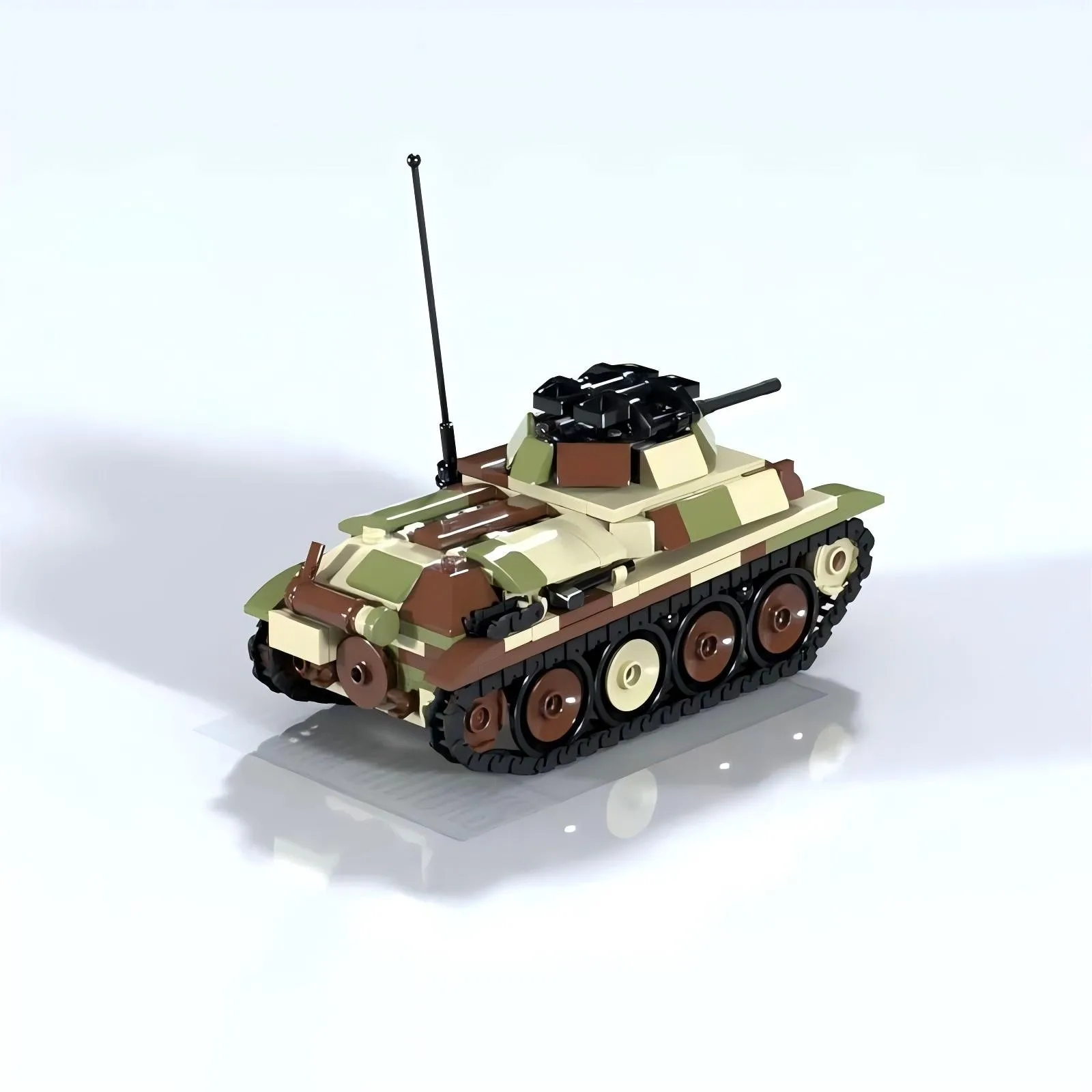 Bloques de construcción de veh - Lego Compatible Military Tank reseña y precio